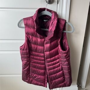 The North Face Women's Maroon Puffer Vest